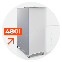 Additional 480 L hopper